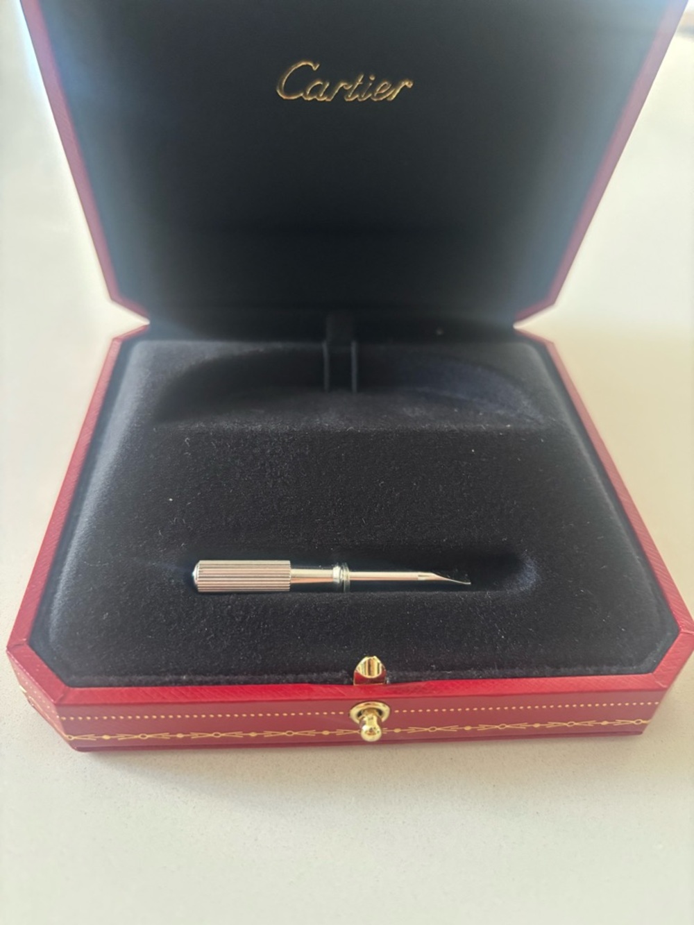 Cartier Love bracelet 18k white gold plated Screwdriver